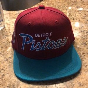 Retro Detroit Pistons SnapBack